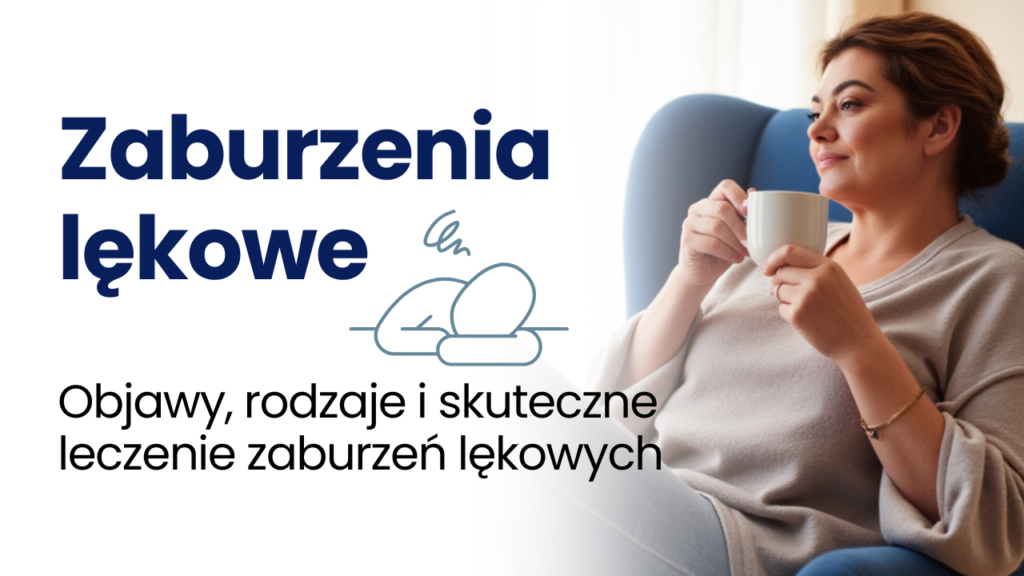 Kobieta pijąca herbatę i relaksująca się – ulga w zaburzeniach lękowych dzięki autohipnozie